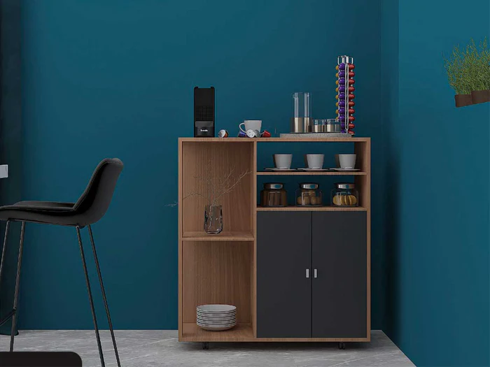 Desserte Mobile Premium : Cuisine & Coin Café