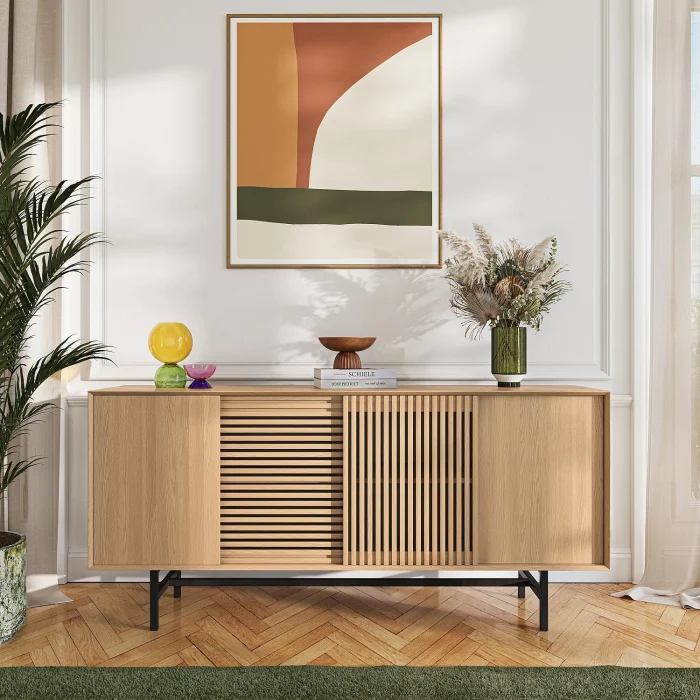 Meuble de rangement chêne